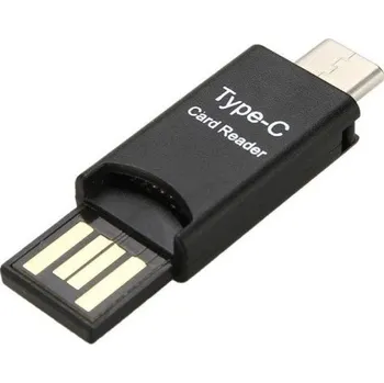 Čtečka paměťových karet USB-C / USB čtečka Micro SD paměťových karet K896