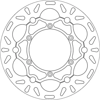 Brzda pro motocykl brzdový kotouč plovoucí, NEWFREN DF5042AF