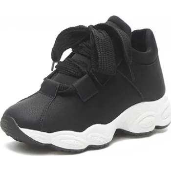 Dámské tenisky Moderní dámské tenisky na platformě černá 37