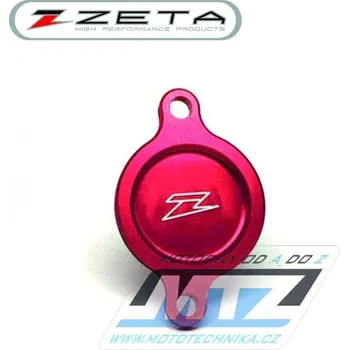 Víko olejového filtru - ZETA ZE90-1253 - Suzuki RMZ250 / 07-20 + RMZ450 / 05-20 + RMX450Z / 10-19 - červené SUZUKI RM-Z 450 2005-2018