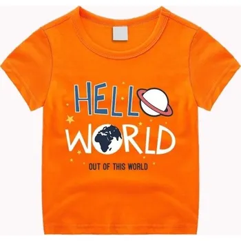 Chlapecké oblečení Chlapecké tričko B1459 oranžová 2