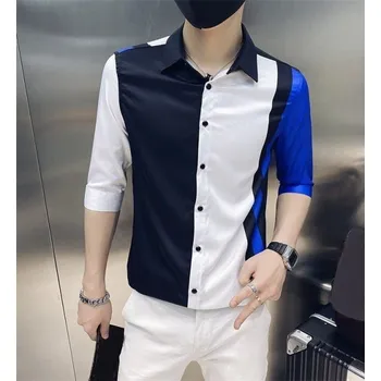 Pánská košile Pánská košile F480 XXS 7