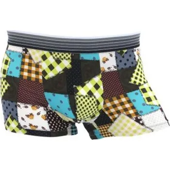 Pánské spodní prádlo Pánské barevné boxerky se vzorem L 2
