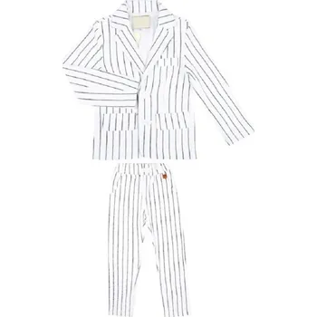 Chlapecký oblek B1349 bílá 6