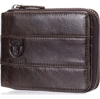 Peněženka Pánská kožená peněženka M656 tmavě hnědá