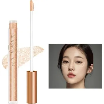 Rozjasňovač Tekutý rozjasňovač a kontura na obličej Dlouhotrvající konturovací tyčinka Třpytivý zvýrazňovač obličeje 4