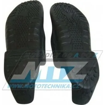Náhradní podrážky na jezdecké boty Alpinestars TECH10 (pro modely 2010-2020) - černé () AS25SUT1010