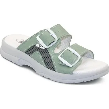 Dámská zdravotní obuv Dámské vycházkové pantofle Santé N/517/31S/97/SP zelené 42