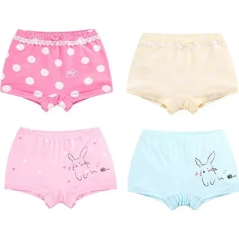 Dívčí kalhotky s potiskem - 4 ks 6 B