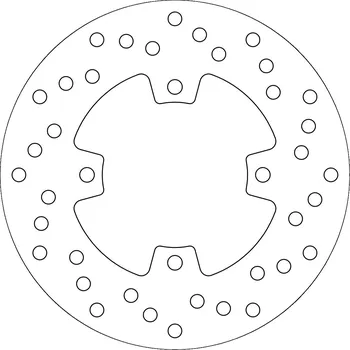 Brzda pro motocykl brzdový kotouč, NEWFREN DF4079A