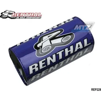 Polstr/Kostka na řidítka (bez hrazdy 28,6) - Renthal Fatbar-Pad P329 - modrý REP229