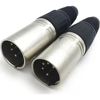 Konektor Koncovka XLR 5pin samec / samice 1