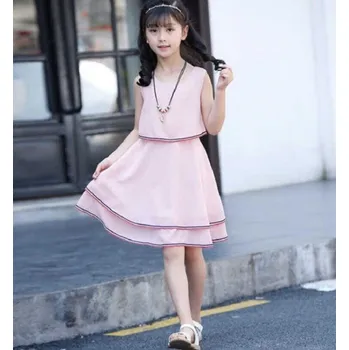 Dívčí šaty Dívčí šaty N254 světle růžová 5