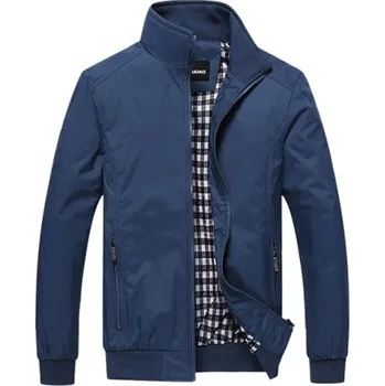 Pánská větrovka Stylová pánská bunda J2269 tmavě modrá L