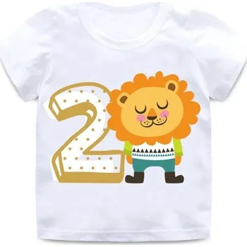 Dívčí oblečení Dětské narozeninové tričko B1556 8 B