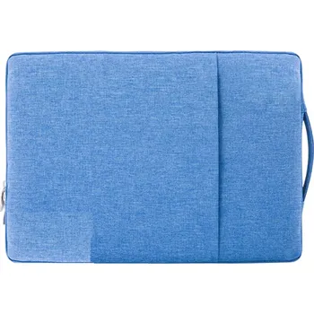 brašna na notebook Brašna na notebook s postranní kapsou pro MacBook, Lenovo, Asus, Huawei, Samsung 15 palců, 37 x 26 x 2 cm modrá