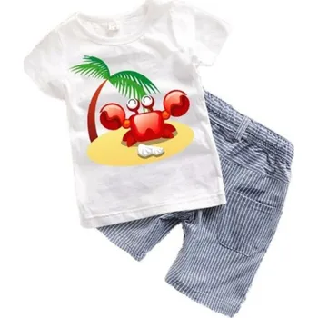 Chlapecký set - Tričko s krabem a šortky 6