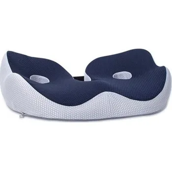 Příslušenství k židli Ortopedický podsedák z paměťové pěny P4091 tmavě modrá