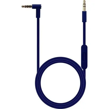 Audio kabel Lomený audio kabel 3.5mm jack M/M modrá