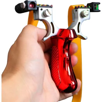 Čištění zbraně Prak s laserem červená