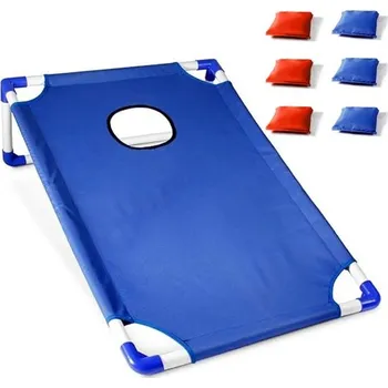 Létající drak Přenosná sada na cornhole Skládací hra s látkovými pytlíky Zahradní párty hra pro děti i dospělé Házecí hra do otvoru Venkovní zábava