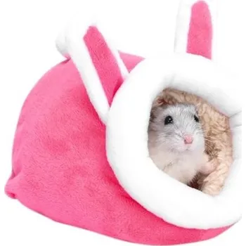Pomůcka pro výcvik zvířete Pelíšek pro malé hlodavce C763 růžová