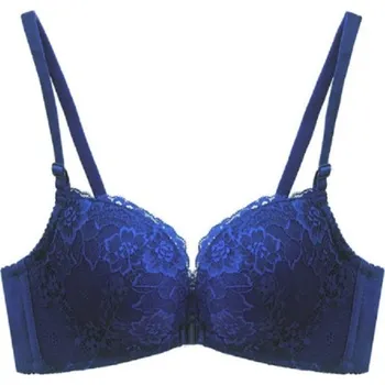 Podprsenka Podprsenka s předním zapínáním J2953 tmavě modrá 80B