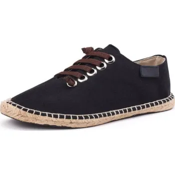 Pánské polobotky Pánské moderní espadrilky J2136 černá 41