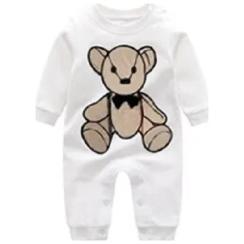 Kojenecký overall Kojenecký overal s medvědem T2714 bílá 18-24 měsíců