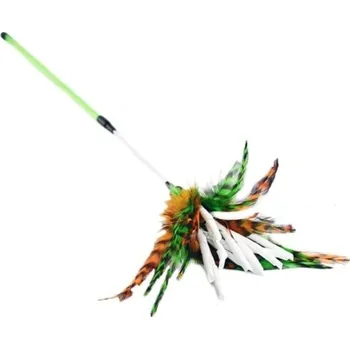 Hračka pro kočku Hůlka s peřím pro kočky G3020 1
