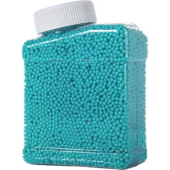 Gelové kuličky do dětské pistole 7-8mm 100 000 ks Střelivo do gelové zbraně Absorbující vodu Munice do kuličkové pistole tyrkysová