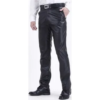 Pánské kalhoty Pánské kožené kalhoty 42