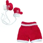 Dětský kostým na focení Boxer červená