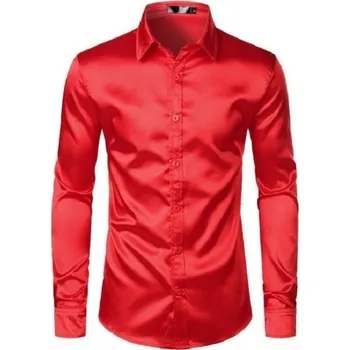 Pánská košile Pánská košile F456 červená L