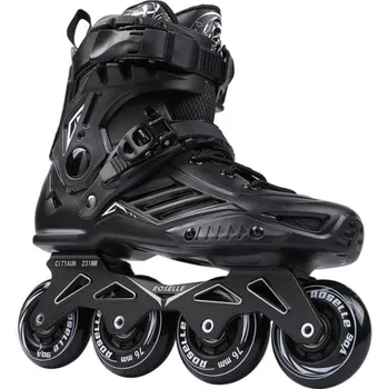 Kolečkové brusle Profesionální kolečkové brusle černá 38