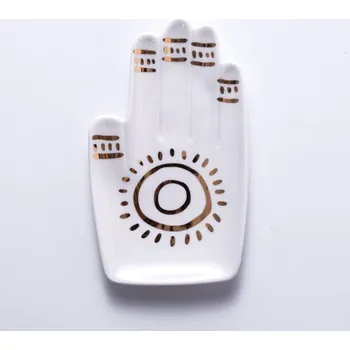 Talíř Ozdobný talíř ve tvaru ruky 1