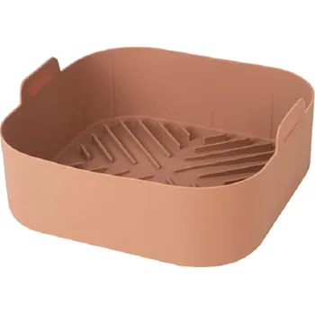 Příslušenství pro fritézu Silikonová forma do horkovzdušné fritézy 21&nbsp;cm hnědá