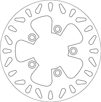 Brzda pro motocykl brzdový kotouč, NEWFREN KAWASAKI ZX-7R Ninja 1996-2002