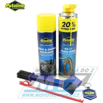 Sada na údržbu řetězu Putoline Chain Maintenance Kit pro offroadové motocykly a čtyřkolky PU80001-OFF1