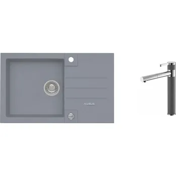 Kuchyňský dřez Alveus SET ALVEUS ROCK 130/04+ BATERIE ZINA 04 SETA417