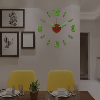 Hodiny Nástěnné samolepící hodiny G1731 3
