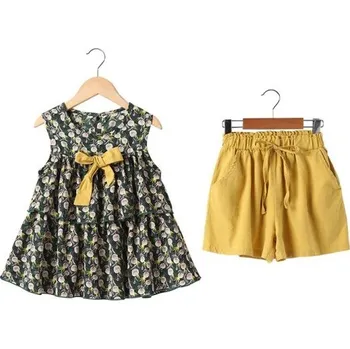 Dívčí tílko a kraťasy L1489 10 B