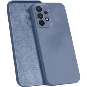 Pouzdro na mobilní telefon Silikonový kryt pro Samsung A73 5G šedá