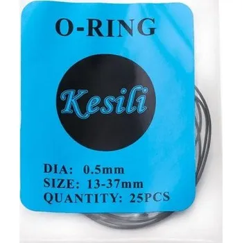 Sada nářadí Sada 25 ks těsnicích O-kroužků na hodinky 0,5 mm Průměr 13–37 mm Jemné těsnění pro drobné hodinky Antistatický materiál Voděodolné
