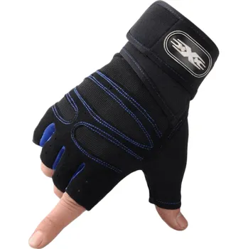 Fitness rukavice Rukavice na cvičení Z353 modrá XL