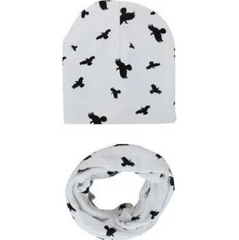 Šála Dětský set - čepice a nákrčník - motivy zvířátek 5