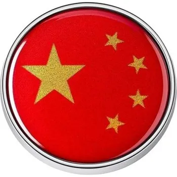 Samolepicí dekorace na vozidlo Čínská vlajka samolepka