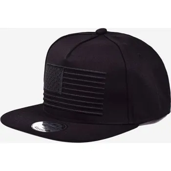 Kšiltovka Snapback s vlajkou USA J1608 černá