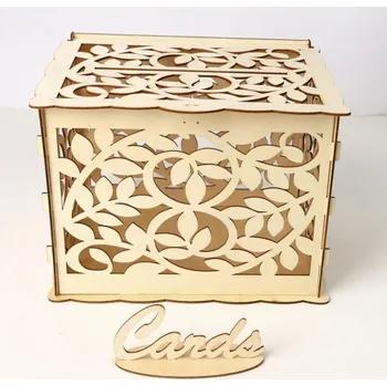 Dřevěná svatební pokladnička 7