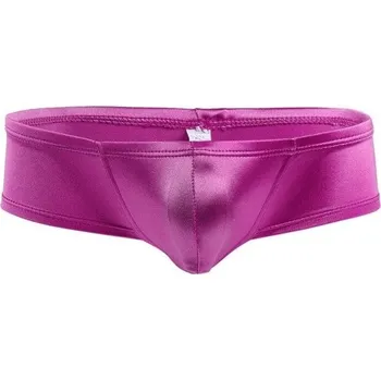 Pánské plavky Pánské plavky F984 tmavě růžová L